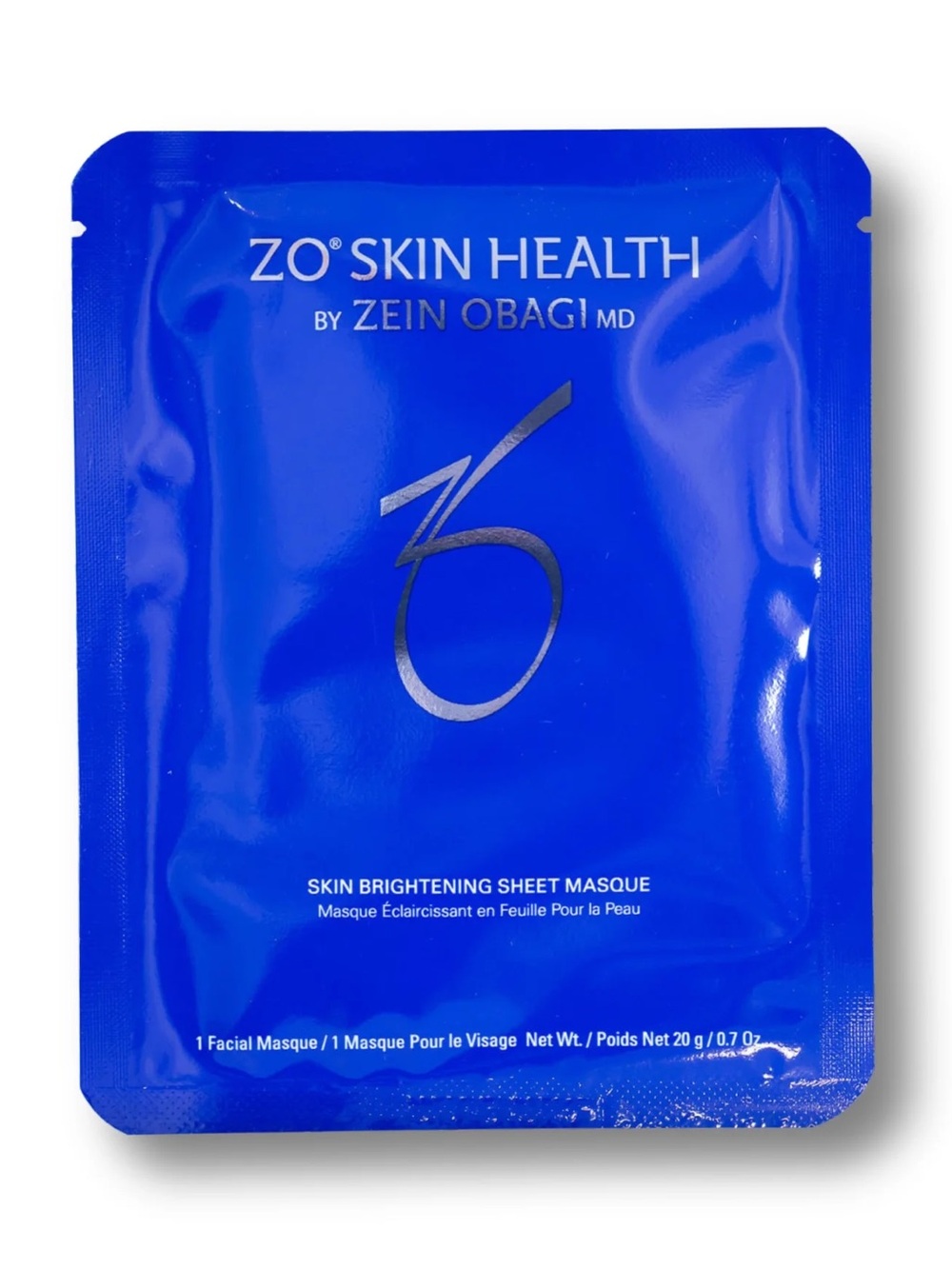 ZO Skin Health Ossential Skin Brightening Sheet Masque Anti-Aging Formula New
